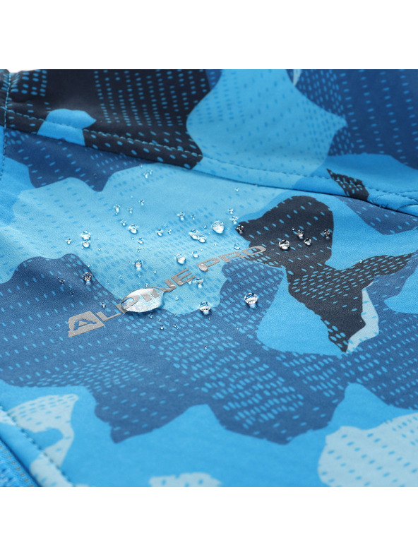 ALPINE PRO Kindersoftshell-Jacke mit Membran ALPINE PRO EZORO blue jewel varianta pa