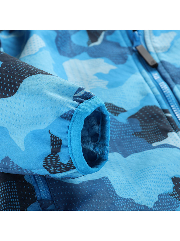 ALPINE PRO Kindersoftshell-Jacke mit Membran ALPINE PRO EZORO blue jewel varianta pa