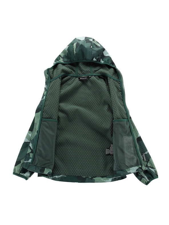 ALPINE PRO Kindersoftshell-Jacke mit Membran ALPINE PRO EZORO myrtle varianta pa