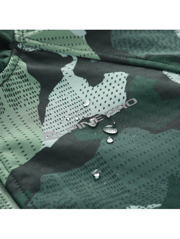 ALPINE PRO Kindersoftshell-Jacke mit Membran ALPINE PRO EZORO myrtle varianta pa