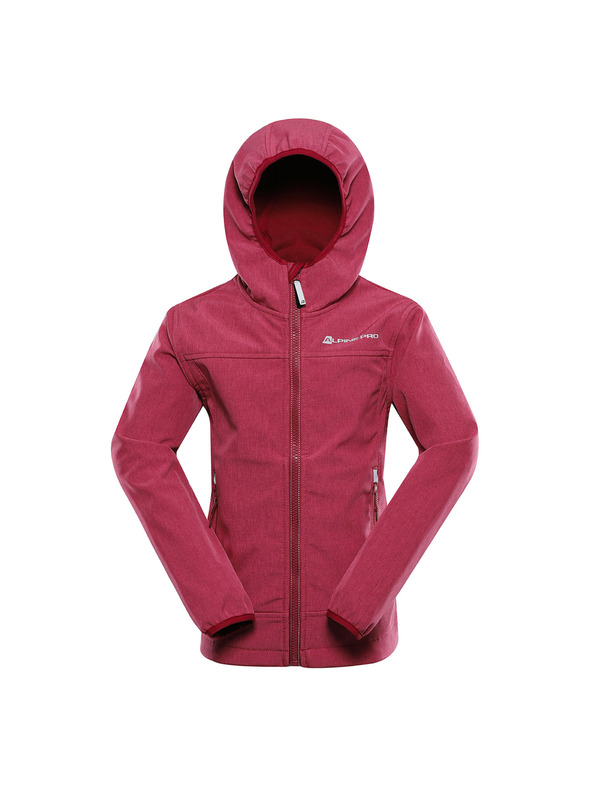 ALPINE PRO Kindersoftshell-Jacke mit Membran ALPINE PRO OMANO 2 raspberry