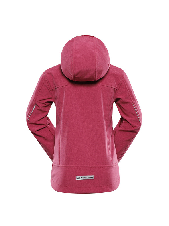 ALPINE PRO Kindersoftshell-Jacke mit Membran ALPINE PRO OMANO 2 raspberry