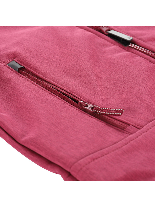 ALPINE PRO Kindersoftshell-Jacke mit Membran ALPINE PRO OMANO 2 raspberry