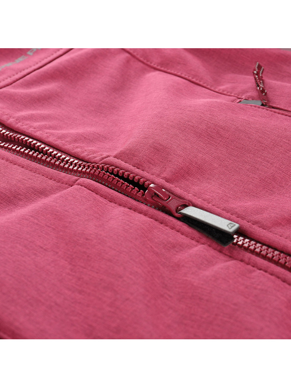 ALPINE PRO Kindersoftshell-Jacke mit Membran ALPINE PRO OMANO 2 raspberry