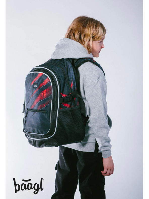 BAAGL  BAAGL Schulrucksack Core Lava