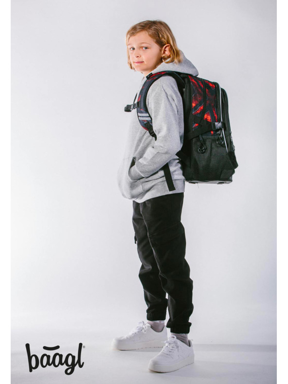 BAAGL  BAAGL Schulrucksack Core Lava