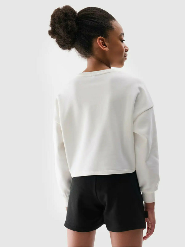 4F Mädchen Cropped Hoodie 4F
