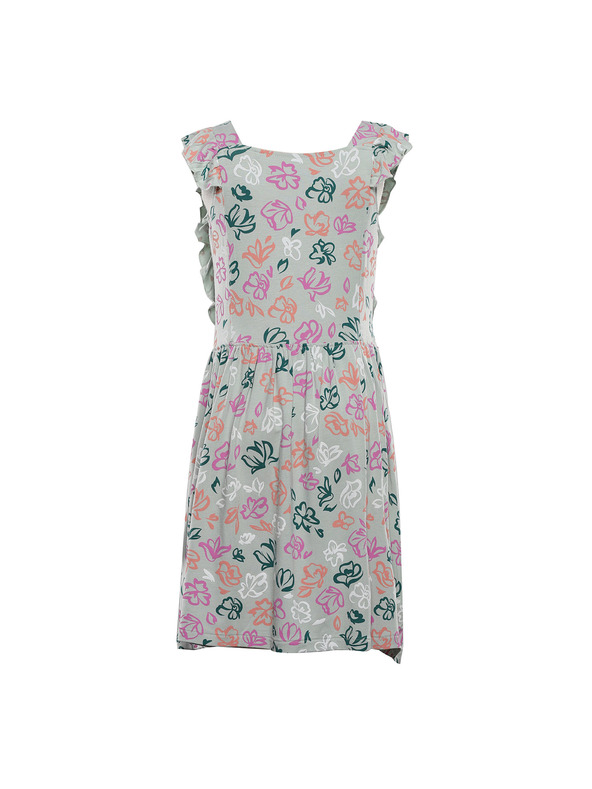 ALPINE PRO Kinder Sommerkleid ALPINE PRO EDANO pale aqua Variante pe