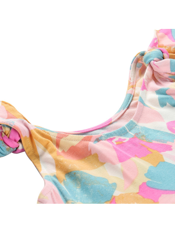 ALPINE PRO Kinder Sommerkleid ALPINE PRO ARENO creme Variante pa