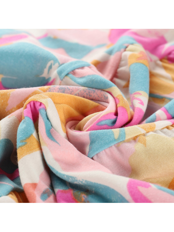 ALPINE PRO Kinder Sommerkleid ALPINE PRO ARENO creme Variante pa