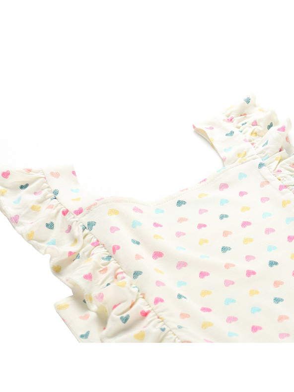 ALPINE PRO Kinder Sommerkleid ALPINE PRO EDANO creme Variante pc