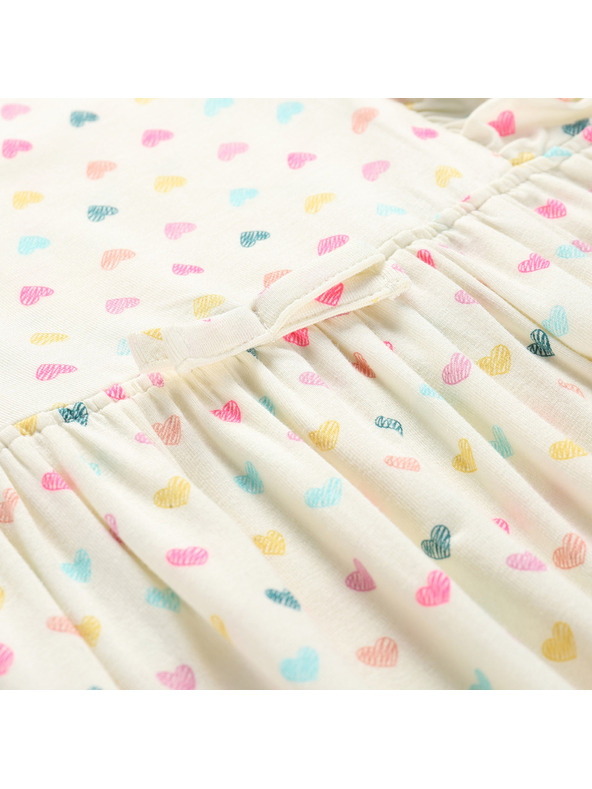 ALPINE PRO Kinder Sommerkleid ALPINE PRO EDANO creme Variante pc