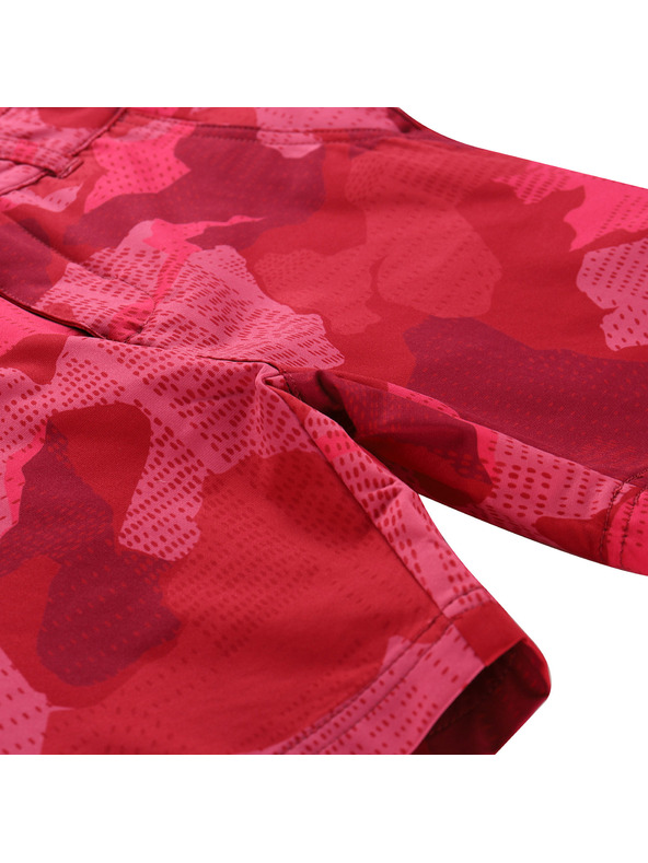 ALPINE PRO Kinder Schnelltrocknende Shorts ALPINE PRO ZAMBO 2 neon knockout pink Variante pa