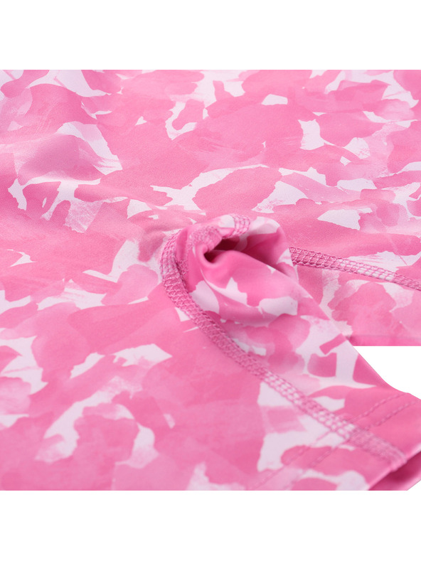ALPINE PRO Kinder kurze schnelltrocknende Leggings ALPINE PRO ELO neon pink varianta pb