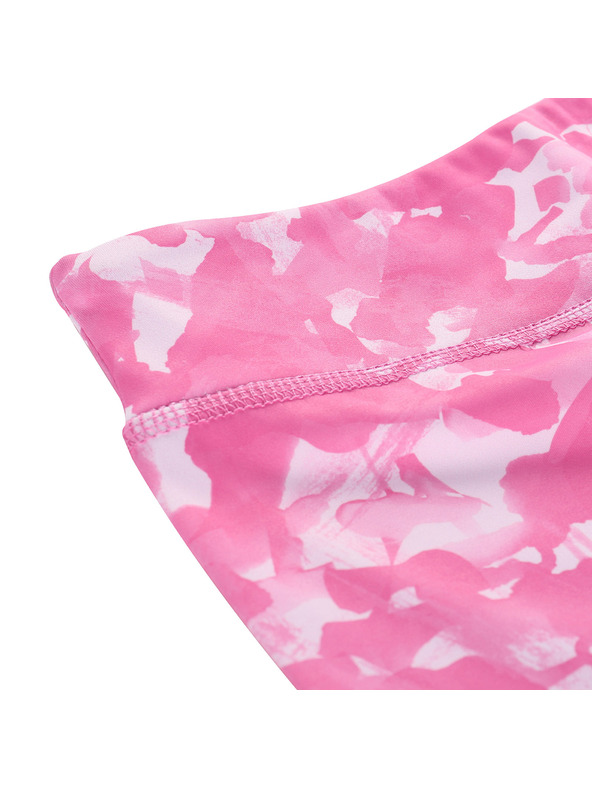 ALPINE PRO Kinder kurze schnelltrocknende Leggings ALPINE PRO ELO neon pink varianta pb