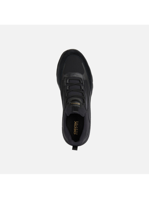 Geox Schwarz Herren-Turnschuhe Geox Spherica Actif