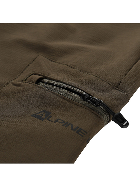 ALPINE PRO Herren-Softshell-Hose mit Cool Dry ALPINE PRO CORB stone gray