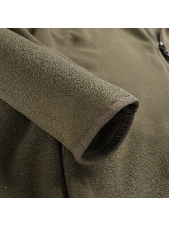 ALPINE PRO Herren Fleece-Sweatjacke ALPINE PRO SIUS 2 stone gray