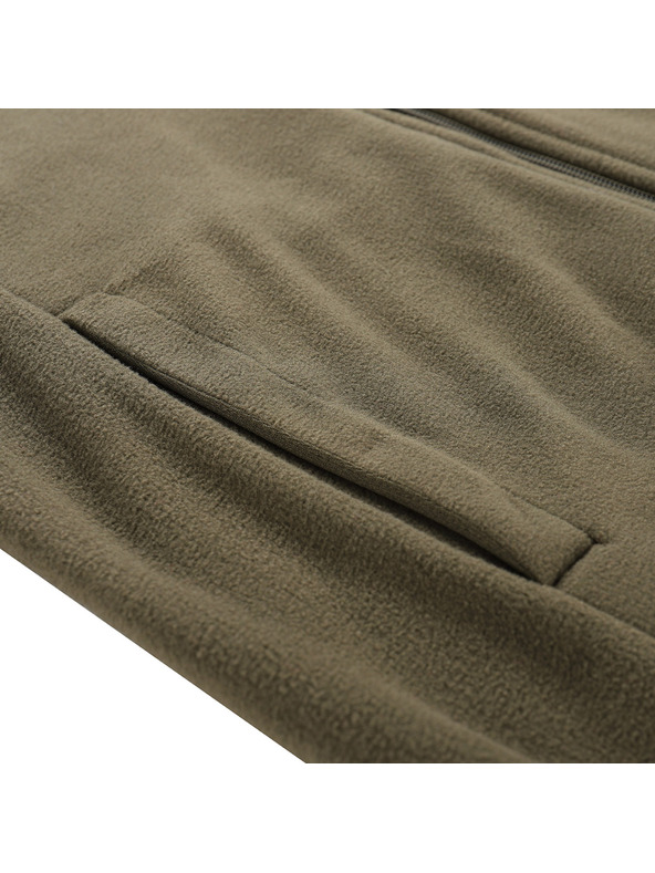 ALPINE PRO Herren Fleece-Sweatjacke ALPINE PRO SIUS 2 stone gray