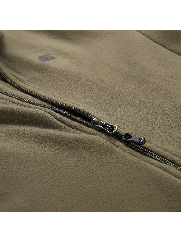 ALPINE PRO Herren Fleece-Sweatjacke ALPINE PRO SIUS 2 stone gray