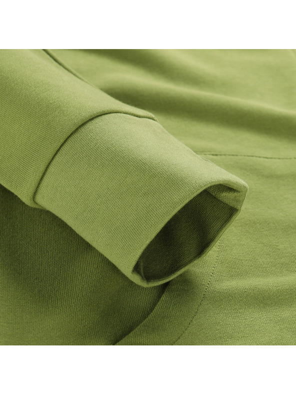 ALPINE PRO Herren Baumwoll-Kapuzenpullover ALPINE PRO LOKK turtle green