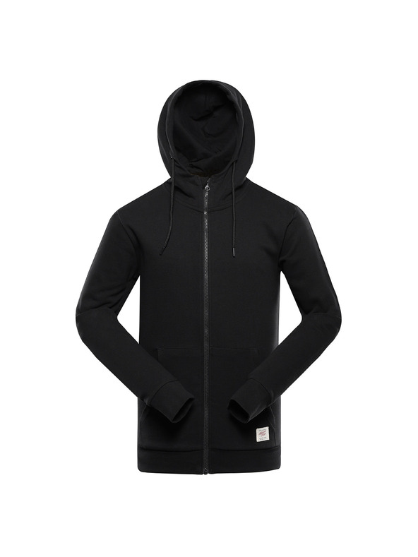 ALPINE PRO Herren Baumwoll-Kapuzenpullover ALPINE PRO LOKK black