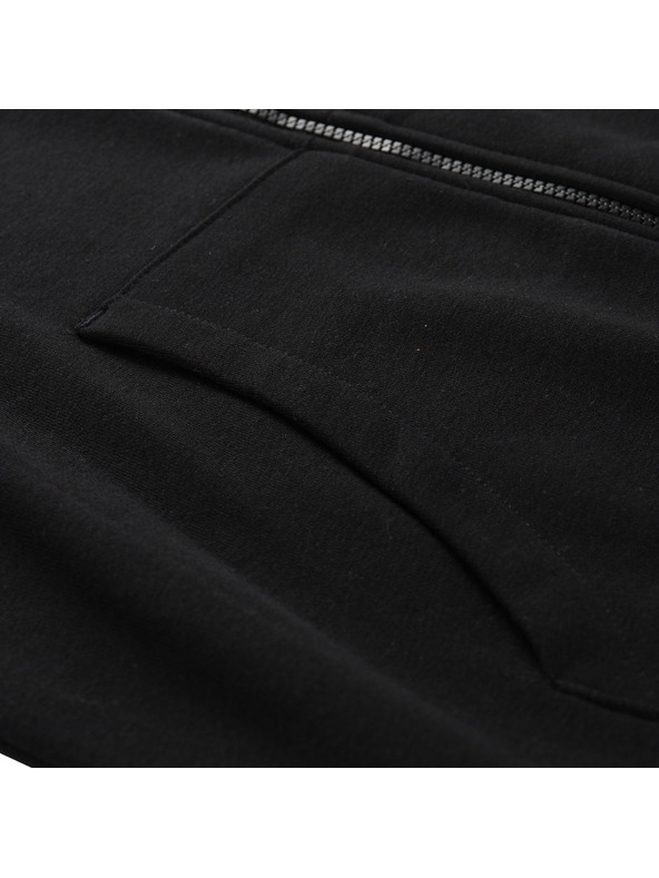 ALPINE PRO Herren Baumwoll-Kapuzenpullover ALPINE PRO LOKK black