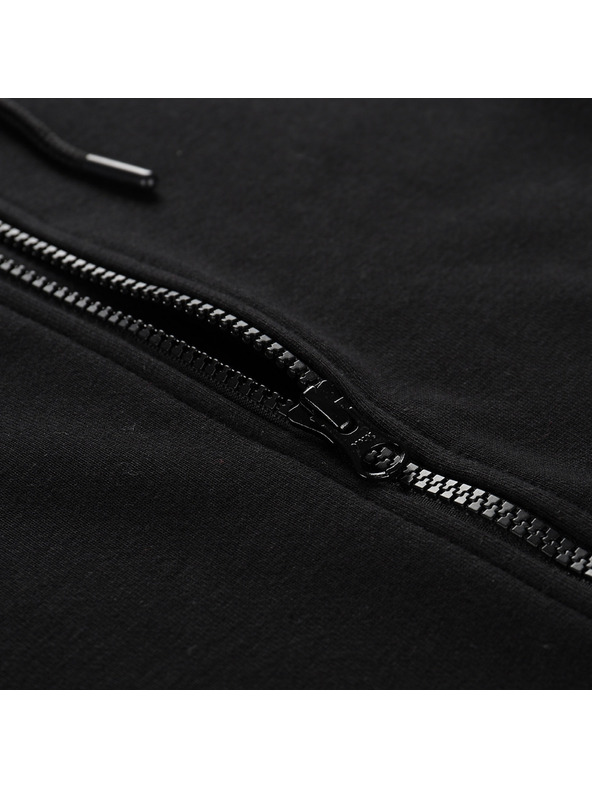 ALPINE PRO Herren Baumwoll-Kapuzenpullover ALPINE PRO LOKK black