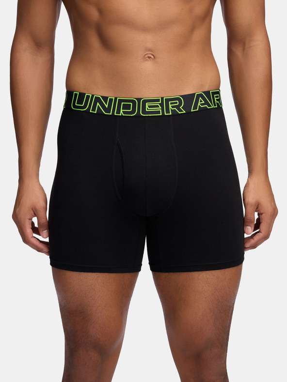 Under Armour Herren-Boxershorts Under Armour M UA Perf Cotton 6in (3 Stück)