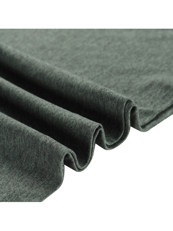 ALPINE PRO Herren meliertes T-Shirt aus recyceltem Material ALPINE PRO GORAF 2 laurel wreath varianta pa