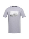 ALPINE PRO Herren meliertes T-Shirt aus recyceltem Material ALPINE PRO GORAF 2 high rise varianta pa