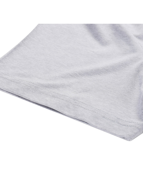 ALPINE PRO Herren meliertes T-Shirt aus recyceltem Material ALPINE PRO GORAF 2 high rise varianta pa