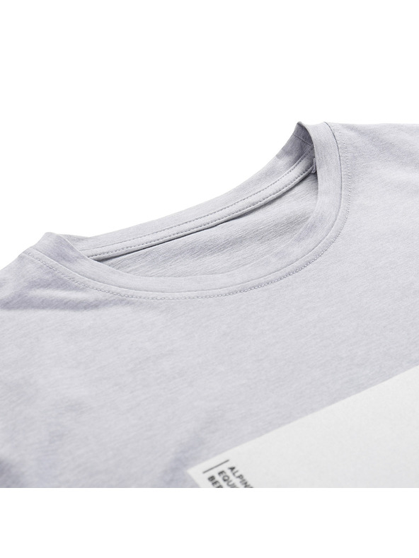 ALPINE PRO Herren meliertes T-Shirt aus recyceltem Material ALPINE PRO GORAF 2 high rise varianta pa