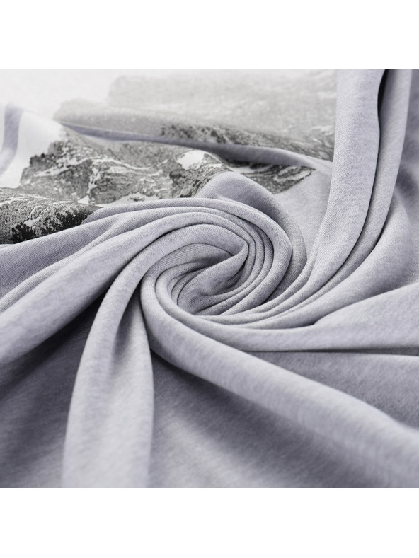 ALPINE PRO Herren meliertes T-Shirt aus recyceltem Material ALPINE PRO GORAF 2 high rise varianta pa