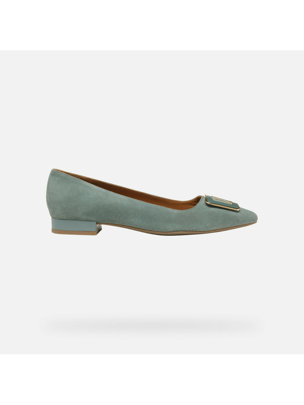 Geox Hellgrüne Damen-Ballerinas Geox Charyssa