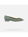 Geox Hellgrüne Damen-Ballerinas Geox Charyssa