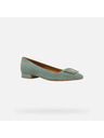 Geox Hellgrüne Damen-Ballerinas Geox Charyssa