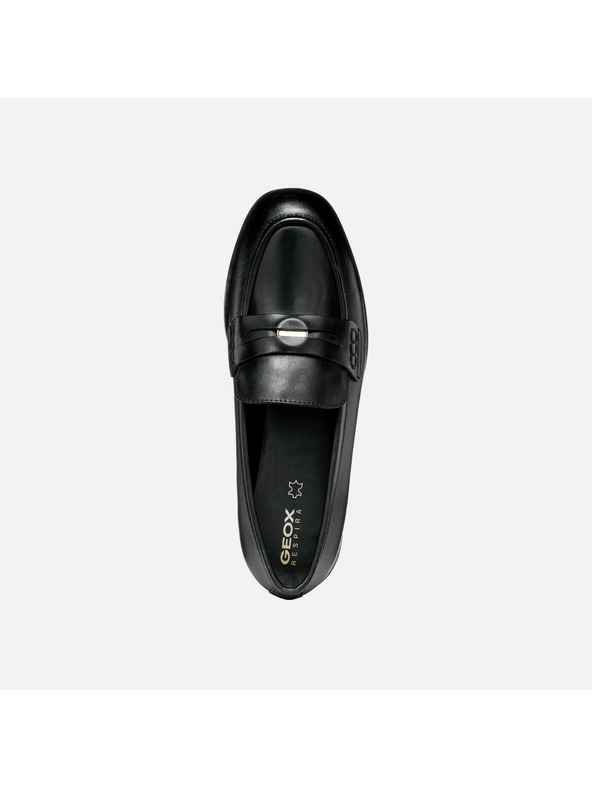 Geox Schwarze Damen-Mokassins Geox Cloridie