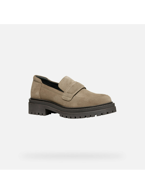 Geox Beige Damen-Mokassins Geox Iridea