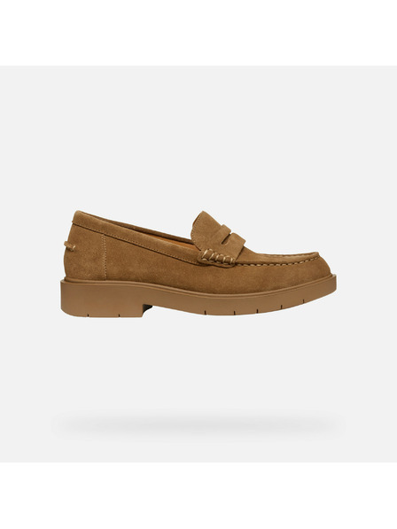 Geox Graue Damen-Mokassins Geox Spherica EC1
