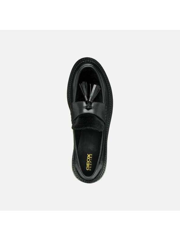 Geox Schwarze Damen-Mokassins Geox Serilda