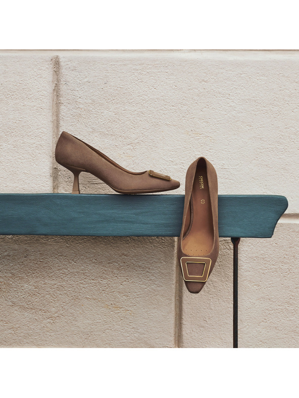 Geox Graue Damen-Pumps Geox Giselda