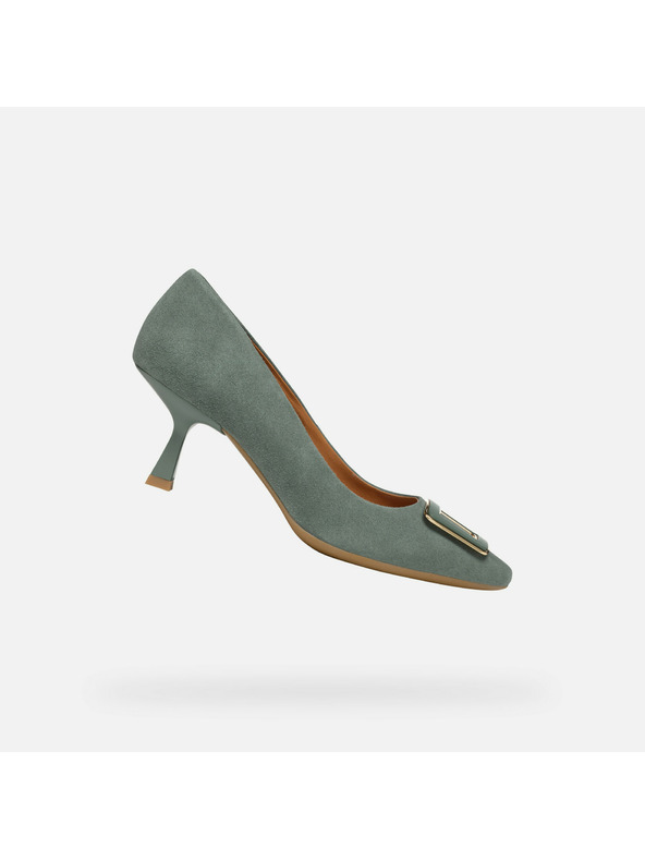 Geox Hellgrüne Damen-Pumps Geox Giselda