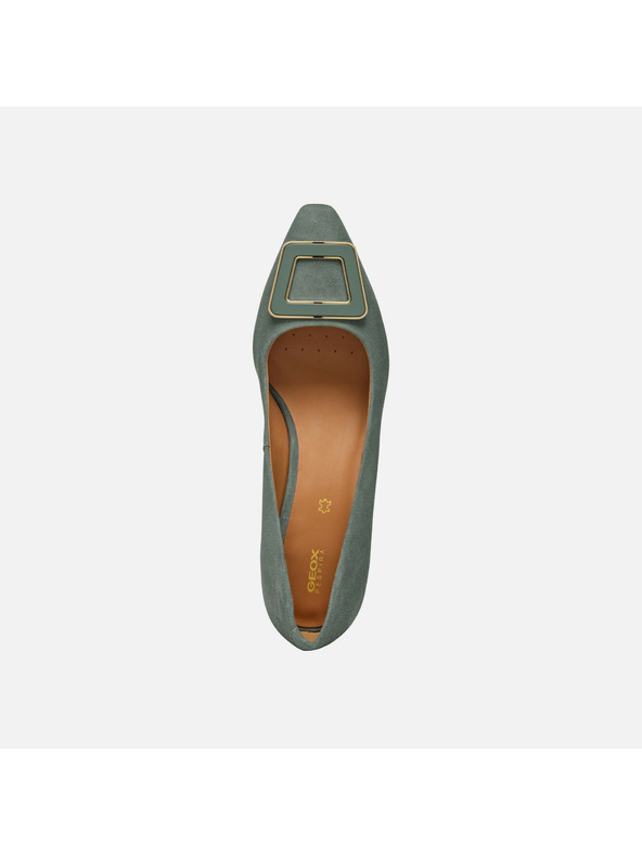 Geox Hellgrüne Damen-Pumps Geox Giselda