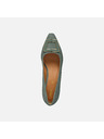 Geox Hellgrüne Damen-Pumps Geox Giselda
