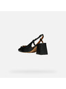 Geox Schwarze Damen-High-Heel-Schuhe Geox Coronilla