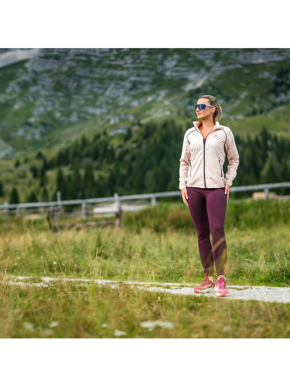 ALPINE PRO Damen Ultraleichte Jacke mit DWR-Beschichtung ALPINE PRO SPINA 2 Pfirsich