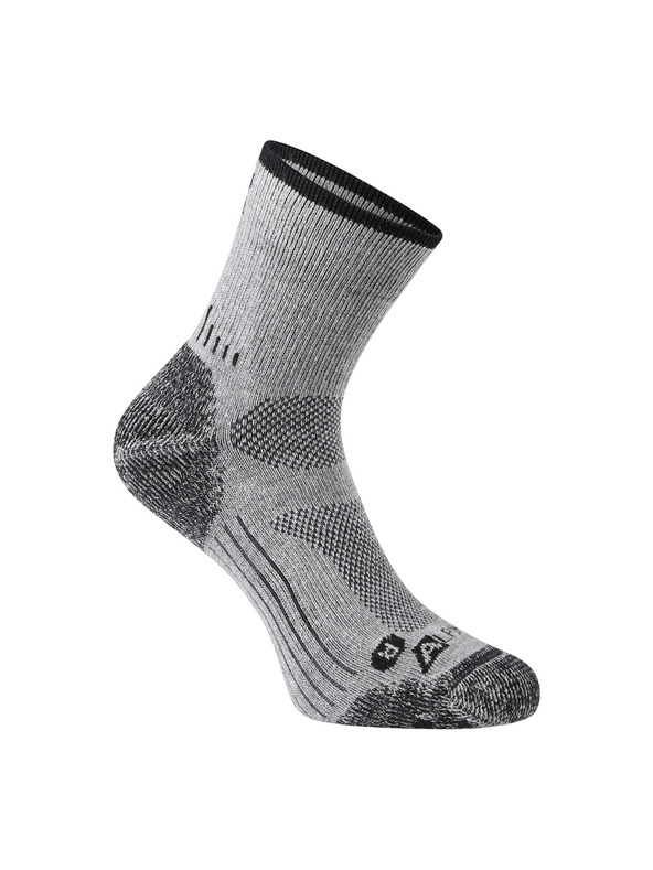 ALPINE PRO Antibakterielle Socken ALPINE PRO KEROWE grau