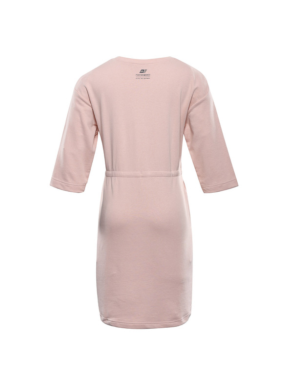 ALPINE PRO Damen-Baumwollkleid ALPINE PRO MOLEDA 2 peach whip