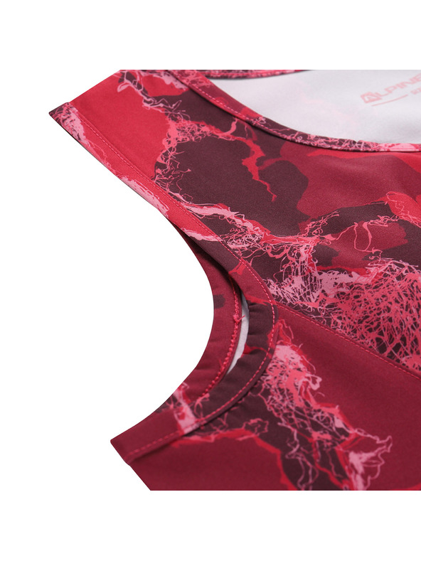ALPINE PRO Damen-Schnelltrocknendes Kleid mit Cool Dry ALPINE PRO COLEENA 2 anemone varianta pe